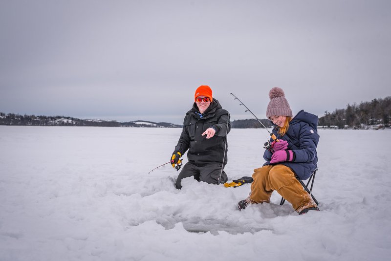 Ice fishing game online in United Kingdom